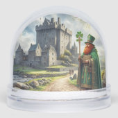 Happy St Patrick's Day  Sneeuwbol (Voorkant)