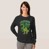 Happy St Patricks Day St Pat Rex Rex Leprechaun Sh T-shirt (Voorkant volledig)