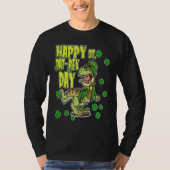 Happy St Patricks Day St Pat Rex Rex Shamrock C T-shirt (Voorkant)