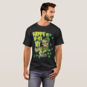Happy St Patricks Day St Pat Rex Rex Shamrock C T-shirt (Voorkant volledig)
