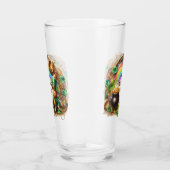 Happy St Patrick's Day Steampunk Stijl Glas (Rechts)