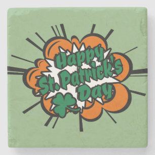 Happy St. Patrick's Day Stenen Onderzetter