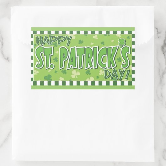Happy St. Patrick's Day Sticker (Tas)