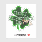 Happy St.Patrick's Day! Sticker (Vel)