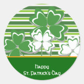 Happy St. Patrick's Day Sticker (Voorkant)