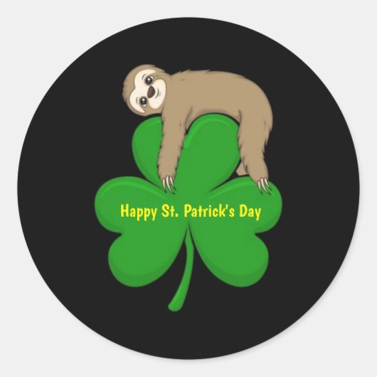 Happy St. Patrick's Day sticker (Voorkant)