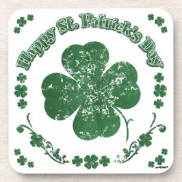 Happy St. Patrick's Day -  stijl Bier Onderzetter