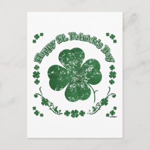 Happy St. Patrick's Day - stijl Briefkaart