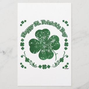 Happy St. Patrick's Day - stijl Briefpapier
