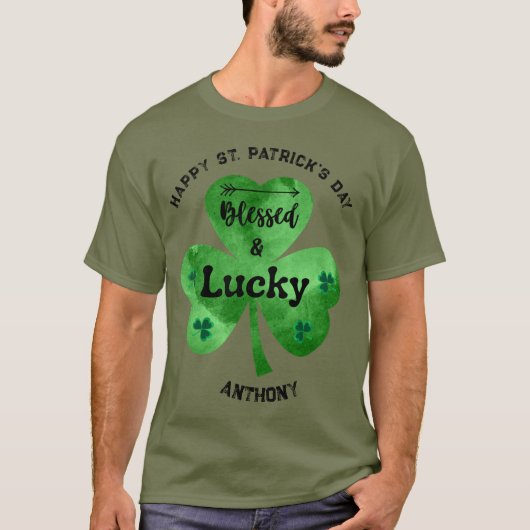  Happy St. Patrick's Day Sweatshirt (Voorkant)