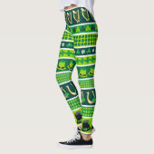Happy St. Patrick's Day Symbols Leggings (Links)