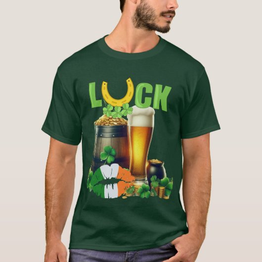 "Happy St. Patrick's Day! T-shirt (Voorkant)