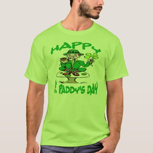 Happy St. Patrick's Day T-shirt (Voorkant)