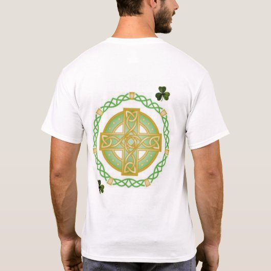 Happy St. Patrick's Day T-Shirt (Achterkant)