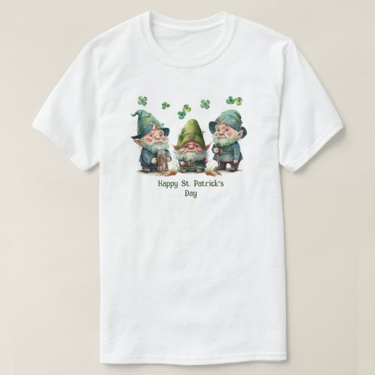 Happy St. Patrick's Day T-Shirt (Design voorkant)