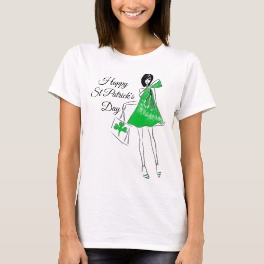 Happy St Patrick's Day T-Shirt (Voorkant)