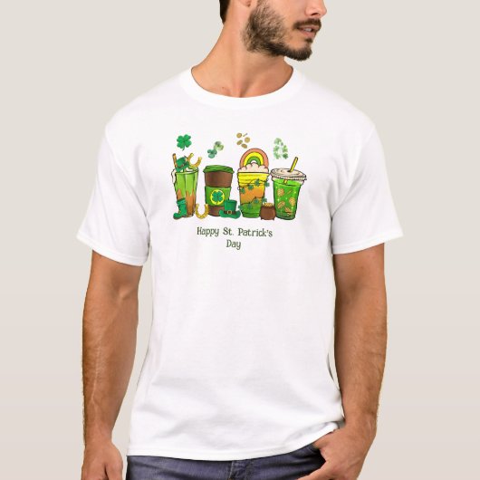 Happy St. Patrick's Day T-Shirt (Voorkant)