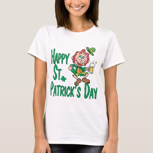 Happy St. Patrick's Day T-shirt (Voorkant)