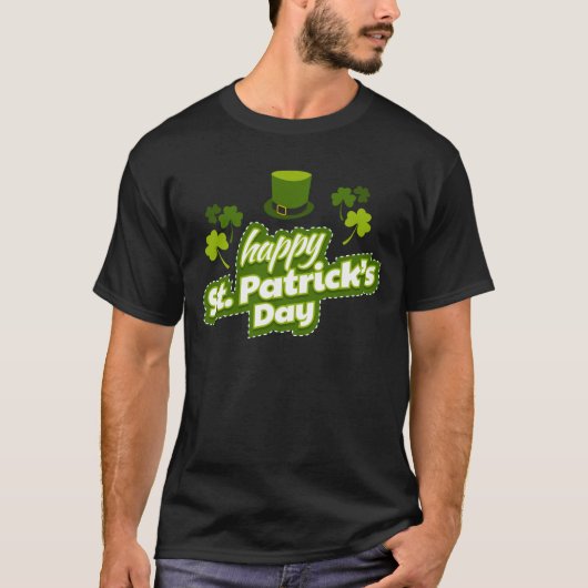 Happy St. Patrick's Day T-shirt (Voorkant)