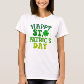 Happy st Patrick's day T-shirt (Voorkant)