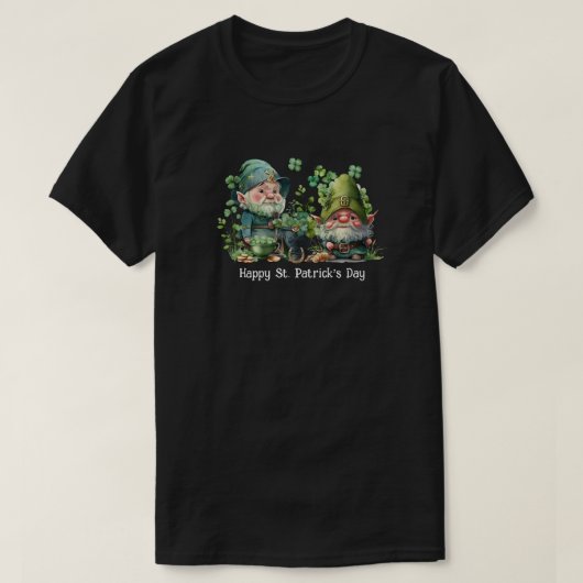 Happy St. Patrick's Day T-Shirt (Design voorkant)