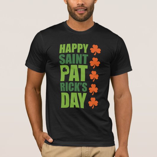 Happy St. Patrick's Day T-shirt (Voorkant)
