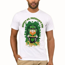 Happy St. Patricks Day T-shirt perfect cadeau