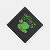 Happy St Patricks Day T-Shirt Servet (Hoek)