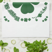 Happy St. Patrick's Day Theedoek (Gevouwen)