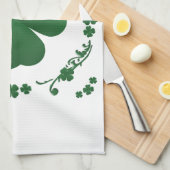 Happy St. Patrick's Day Theedoek (Quarter Fold)
