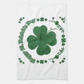 Happy St. Patrick's Day Theedoek (Verticaal)