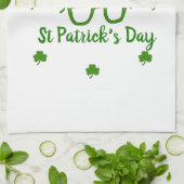 Happy St Patrick's Day Theedoek (Gevouwen)