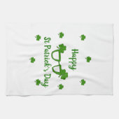 Happy St Patrick's Day Theedoek (Horizontaal)