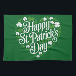 Happy St Patrick's Day Theedoek<br><div class="desc">Happy St Patrick's Day</div>