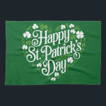 Happy St Patrick's Day Theedoek<br><div class="desc">Happy St Patrick's Day</div>