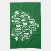 Happy St Patrick's Day Theedoek (Verticaal)