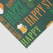 Happy St. Patrick's Day Tissuepapier (Detail)