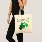 Happy St. Patrick's Day Tote Bag (Voorkant (product))
