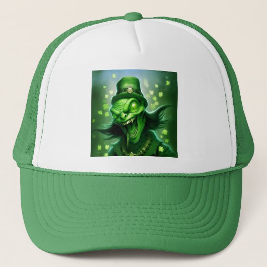 Happy St. Patrick's Day Trucker Pet (Voorkant)