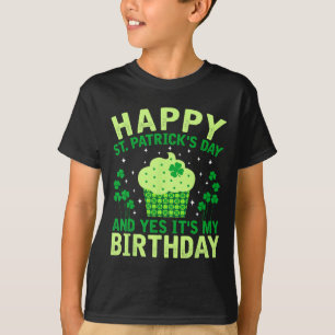Happy St Patricks Day Verjaardag Saint Paddys Vrou T-shirt