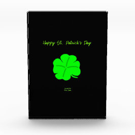 Happy St. Patrick's Day Verticaal fotoblok
