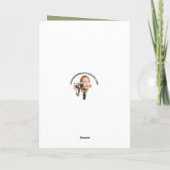 Happy St. Patrick's Day voor iedereen zwarte kat Feestdagen Kaart (Achterkant)