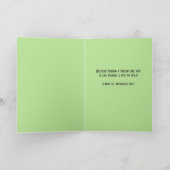 Happy St Patricks Day Vriend Schattige Cat Leprech Feestdagen Kaart (Binnen)