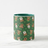 Happy St Patricks Day Welsh Wire Fox Terrier Honde Mok (Midden)