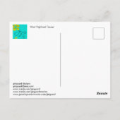 Happy St. Patrick's Day, Westie Dog is klaar Briefkaart (Achterkant)