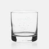 Happy St Patrick's Day Whisky Glas (Achterkant)