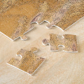 Happy St. Patrick's Day White Flowers Trendy Irish Legpuzzel (Zijkant)