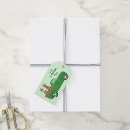 Happy St Patricks Day Wire Fox Terrier Dog Cadeaulabel
