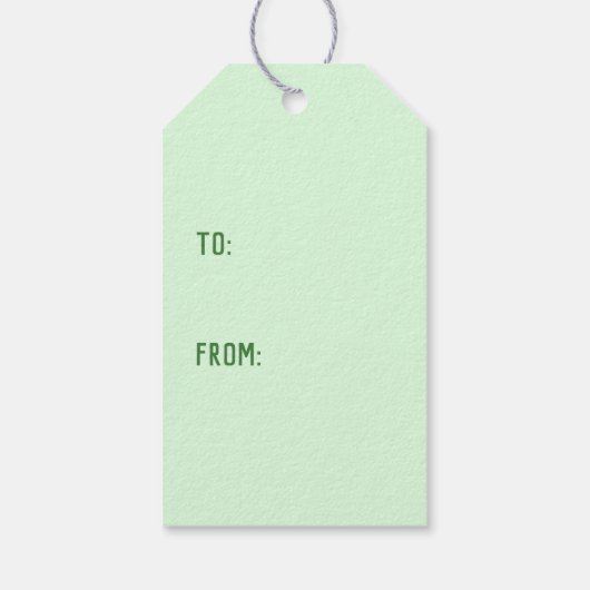 Happy St Patricks Day Wire Fox Terrier Dog Cadeaulabel (Achterkant)