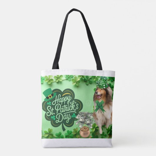 Happy St. Patrick's Day with our Helena Tote Bag (Achterkant)